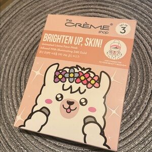 2/$10
The crème shop face mask set of 3 🆕